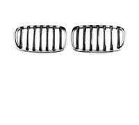 Car Front Grille For X5 X6 E70 E71 2007-2013 For XDrive 30i 50i 35d 40d M50d Single Slat Gloss Black Chrome Matte Grille Kidney Grill Kidney(Chrome Black)