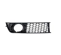 Car Front Grille Front Bumper Fog Light Grille Grill Mesh Honeycomb Hex For A4 B6 2001-2005 Fog Lamp Cover Frame Lid 8E0807681 8E0807682 Radiator Grille(Right)