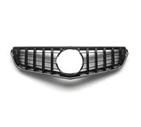 Car Front Grille Front Bumper Grille Grills For Mercedes For Benz E Class Coupe W207 C207 E320 E350 E400 E500 Sport 2009-2013 GT R Style Grill Car Front Radiator Grilles(Black)