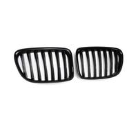 Car Front Grille Front Bumper Grilles Kidney Grill For BMW X1 Series E84 SDrive XDrive 09-16 Glossy Black One Line Slat Car Grills Car Front Radiator Grilles
