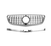 Car Front Grille Front Bumper Grills Grille For Mercedes For Benz For Vito W447 Class V250 V260 2016-2020 2021-2024 ABS GT Style Grill Car Grille(Silver 2016-2020)