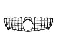 Car Front Grille Front Bumper Mesh Grille GTR Style 2013-2016 2017 2018 For 2013-2018 W176 A-Class For Benz A180 A200 A250 A45 For AMG Car Radiator Grille(2016-2018 Black)