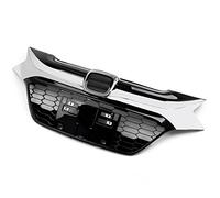 Car front grille Front Grille Sport Style Chrome Black Glossy Grill Trim For HR-V For HRV 2016 2017 2018 Car Auto Parts Radiator Grilles