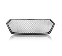 Car Front Grille Replacement for Subaru For Legacy For Outback 2015 2016 2017 Front Grille Racing Grill Upper Bumper Hood Mesh Grid Grill Grilles(Matte Black)(Carbon Fiber Look)