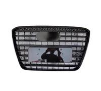 Car Front Grille su&itable For A8 W12 Grille Repellent Mesh Front Bumper 2011-2014 2012 Accessories Car Grills Grill Cover Vent Radiator Grilles