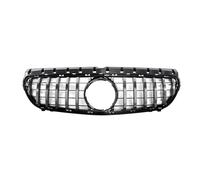 Car Front Grilles Compatible With Benz For B Class For W246 2015 2015 2016 2017 2018 2019 Car Front Upper Bumper Grill Air Intake Grille Hood Mesh Grid(Silver)