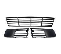 Car Front Grilles Front Lower Bumper Mesh Fog Light Grille Assembly For Seat For Ibiza 2002 2003 2004 2005 2006 6L0853667A(A Set)