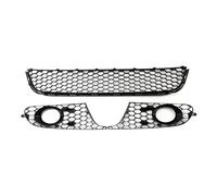 Car Front Grilles Mesh Cover 3Pcs/Set Front Lower Bumper Mesh Grill Grille With Fog Light Cover For 6 MK6 2009-2013 5K0853677A 5K0853665 5K0853666