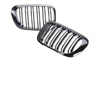 Car Front Grilles Mesh Cover Front Bottom Bumper Kidney Grills Gloss Black For 3 Series E46 1998-2001 2/4 Doors 325i 320i 330i Accessories