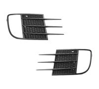 Car Front Grilles Mesh Cover Front Bumper Side Fog Light Grilles For GTI for MK6 VI GTD 2009 2010 2011 2012 2013 5K0853666C 5K0853665C