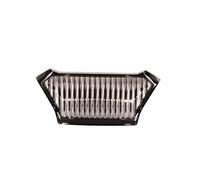 Car Front GT Racing Grille Radiator Grille Fits For Hyundai For Tucson 2019-2020 ABS Grille Gloosy Black(Sliver)