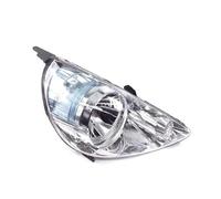 car front headlamp Assemblies Compatible With Fit For Jazz 2003 2004 2005 2006 2007 Front Headlight Driving Light Signal Lamp Auto Bumper Head Lamp Without Bulbs(White,Right)