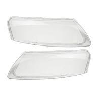 Car Front Headlight Cover For A6 C6 2004-2011 Car Front Headlight Lens Cover Glass Shell Headlamp Lampshade Transparent Head Light Lamp Cover Car Headlight Cover(Pair)