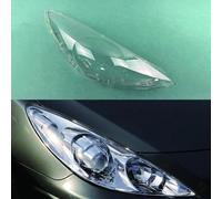Car Front Headlight For Peugeot 307 2008-2013 Front Headlamp Lamp Cover Transparent Headlight Shell Lens Lampshade Transparent Lampshade Shell(Right)