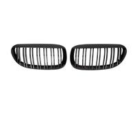 Car Front Headlight Grill Car Front Bumper Kidney Grill Gloss Black Double Slat Grille For 6 Series For M6 E63 E64 630i 650i 645ci 2004-2010