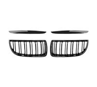 Car Front Headlight Grill Front Bumper Kidney Double Slat Grille For E90 For Sedan Wagon 320i 2004 2005 2006 2007