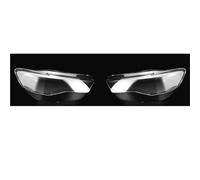 Car Front Headlight Lens Cover For A6 For A6L For C7 2016 2017 2018 Car Headlamp Shade Transparent Headlight Cover Shell Lens(Left and Right)
