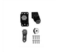 Car Front Headlight RS Bracket Repair Mount Kit Compatible With S Class W222 2014 2021 W217 A74F(Black Right)