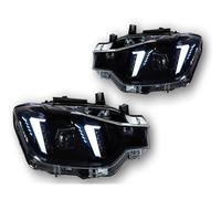 Car Front Headlights 2 PSC Head Lamp For BMW F30 2012-2019 Headlight 318i 320i 325i 328i 330i 335i Angel Eye Drl Automotive Accessories Car Light Assembly(For Halogen)