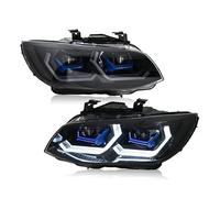 Car Front Headlights Compatible With 3 Series For E92 E93 328i 325i 335i 2011 2012 2013 2Pcs Headlight Assembly Front Head Lamps DRL Headlamp Accessories