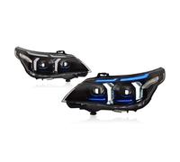 Car Front Headlights Compatible With BMW 5 Series E60 2003-2007 2008-2010 Car Headlight Upgrade Modified DRL Dynamic Turn Signal Auto Accessories(2008-2010)