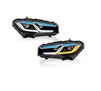 Car Front Headlights Compatible With BMW X5 F15 2014-2018 Car Headlights Upgrade Modified DRL Dynamic Turn Signal Headlight Auto Accessories(Right hand drive)