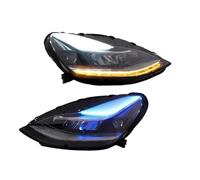 Car Front Headlights Compatible With Tesla For Model 3 2017-2022 Streamer Dynamic Turn Signal Lighting Daytime Running Lights Front Lamp Assembly Car Headlight