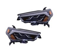Car Front Headlights Compatible With Toyota For 4Runner 2013-2020 Headlights DRL Turn Signal High Beam Angel Eye Projector Lens 2pcs Head European Version