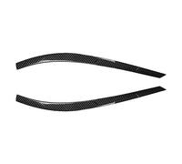 Car Front Headlights Eyebrow Eyelid Trim Cover Stickers For Tiguan MK1 2011 2012-2016 Auto Accessorie Styling Refit Exterior Accessories(Carbon Look)