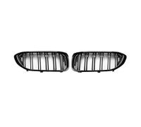 Car Front Hood Bumper Grill Grille Car Front Bumper Grille For 5 Series G30 G31 2017 2018 2019 2020 Upgrade To Facelift Style Grill Gloss Black Double Slat
