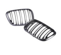 Car Front Hood Bumper Grill Grille Car Front Bumper Grille For X5 E53 X5M 1999 2000 2001 2002 2003 2004 2005 2006 Carbon Fiber Inside Radiator Grills Cover