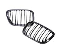 Car Front Hood Bumper Grill Grille Car Front Bumper Grille For X5 E53 X5M 1999 2000 2001 2002 2003 2004 2005 2006 Carbon Fiber Inside Radiator Grills Cover