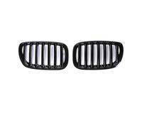 Car Front Hood Bumper Grill Grille Car Front Bumper Grille For X5 E53 X5M 1999 2000 2001 2002 2003 2004 2005 2006 Carbon Fiber Inside Radiator Grills Cover