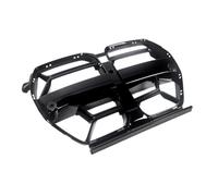 Car Front Hood Bumper Grill Grille Car Front Bumper Grilles For G80 G81 M3 G82 M4 G83 2021 2022 2023 Carbon Fiber Style Grill Hood Glossy Black Replacement Kit