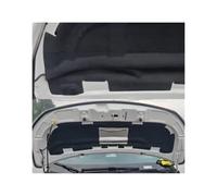 Car Front Hood Sound Pad Compatible for Ford EcoSport B515 BK 2013~2017 Engine Heat Insulation Mat Soundproof Cotton Cover Auto Accessories(Aluminum)