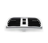 Car Front Left Right Middle AC Air Conditioning Vent Grille Outlet Panel Cover Compatible With Porsche Carrela Targa GT2 GT3 997 2004-2012(Silver-Middle)