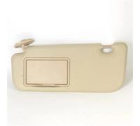 Car Front Left/Right Sun Visor Panel Sunvisor With Mirror Replacement For Corolla E160 E170 2014 2015 2016 2017 Sun Visor Extender(Beige Left)