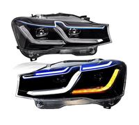 Car Front Lights Compatible For BMW X3 F25 Headlight 2011-2018 X4 F26 Headlamp Assembly Upgrade DRL Signals Automotive Accessories(2014-2017 X3)