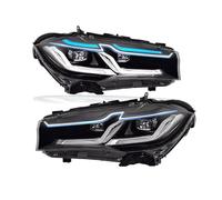 Car Front Lights Compatible For BMW X5 F15 Headlights 2014-2018 Upgrade F15 DRL Projector Headlamp Signals Automotive Accessories
