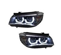 Car Front Lights For BMW For X1 E84 F49 2010-2015 LED Headlights DRL Turn Signal Angel Eye Projector Lens Auto Accessories 2PC Car Styling Head Lamp Headlamp Assembly(For original xenon)