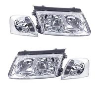 Car Front Lights Front Bumper Headlight Assembly 1 Pair For VW For Passat B5 2001 2002 2003 2004 2005