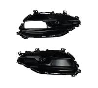 Car Front Lip Spoiler Splitters Side Canards Trim Fog Lamp Cover Compatible For Benz A Class W176 A200 A250 A45 AMG 2016 2017 2018