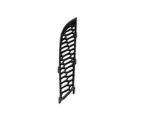 Car Front Lower Bumper Fog Light Grille Grill Cover Frame Silver Trim Only For A6 A7 Front Grill Upgraded To RS7 RS6 CRRYUQWWM(RS6 Small Grille R)