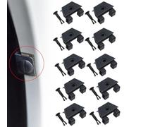 Car Front Mudguard and Bumper Cover Rivet Fastener Clip For Toyota For Corolla 2007 2013 Lexus 10Pcs Black Nylon Replacement Clips
