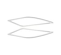 Car Front Pillar Speaker Sticker For VW For Golf 7 MK7 7.5 2013-2019 2Pcs Stainless Steel Trim Cover Accessories UOEMCRTB
