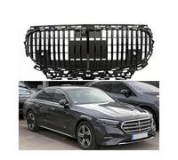 Car Front Racing Upper Facelift Grilles Radiator Maybach Style Compatible For Mercedes-Benz W214 V214 E200 E260 E300 2024+(Black)