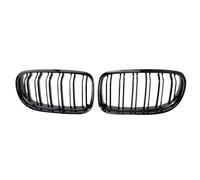 Car Front Radiator Frills Car Front Kidney Grilles For BMW E90 LCI 3-Series Sedan Wagon 2009-2012 Double Line Hood Grills 2 Slat Racing Grill Grill Accessories