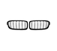 Car Front Radiator Frills Front Bumper Kidney Grills Racing Grille Compatible For BMW For X3 F25 For X4 F26 2012-20187 Double Line 51137263481 Grill Accessories
