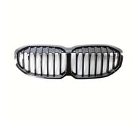 Car Front Radiator Grille Front Kidney Grille Gloss Black Single Bar Compatible With BMW 1-Series For F40 118i 120i M135i 2019 2020 2021 2022 2023 51138080490