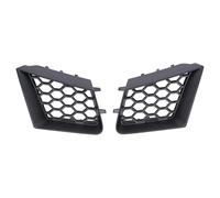 Car Front Radiator Grilles 1 Pair Of Front Bumper Upper Grill Left Right Matte Black Replacement For Seat For Ibiza For Cordoba 6L 2002-2009 Radiator Grille